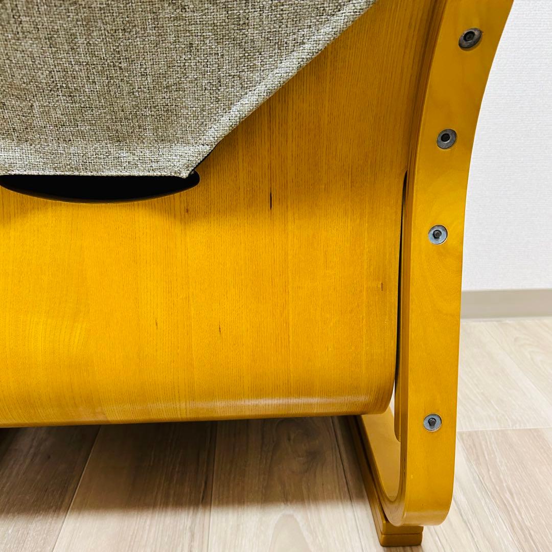 【美品】 通販生活 楽座椅子 カタログハウス　座椅子 クッション