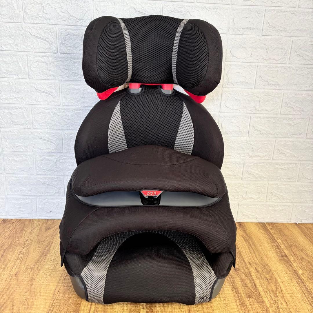 【美品】エールべべ　サラット3ステップV3 カーメイト　ジュニアシート