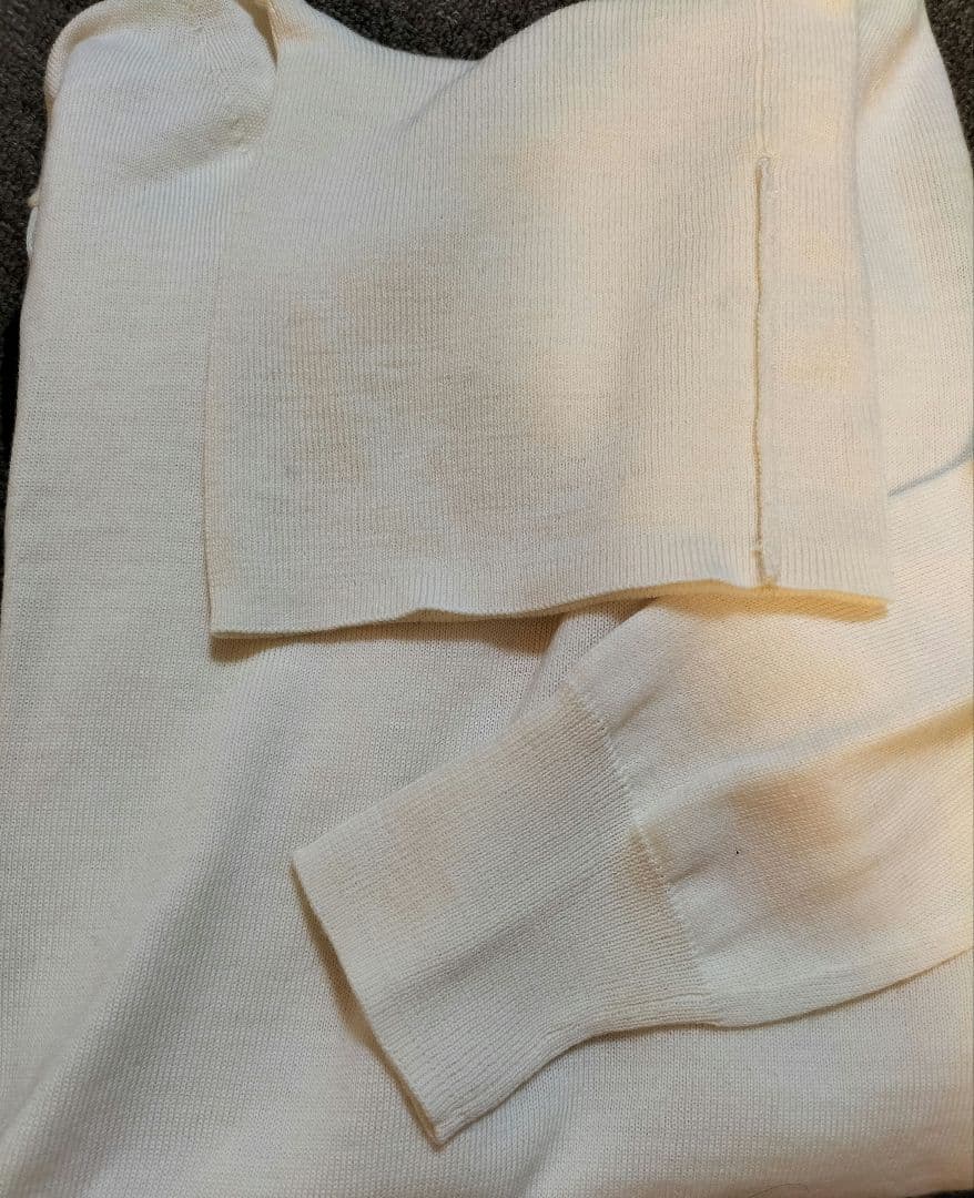 ら*ー様 マカフィー　長袖タートルネック　白・黒・グレイ・ダークグレイ　Ｓサイズ