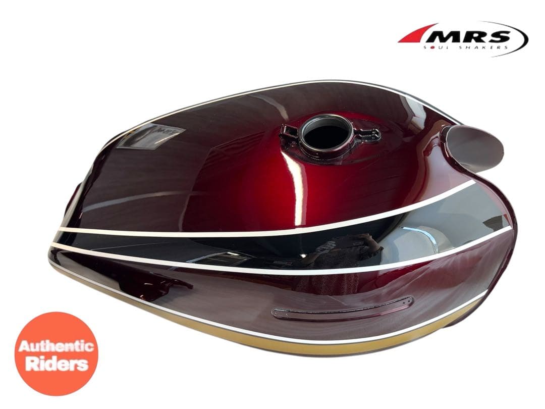 カワサキ1975年型Z1B/Z2A玉虫マルーン外装4点セットダブルピッチ MRS