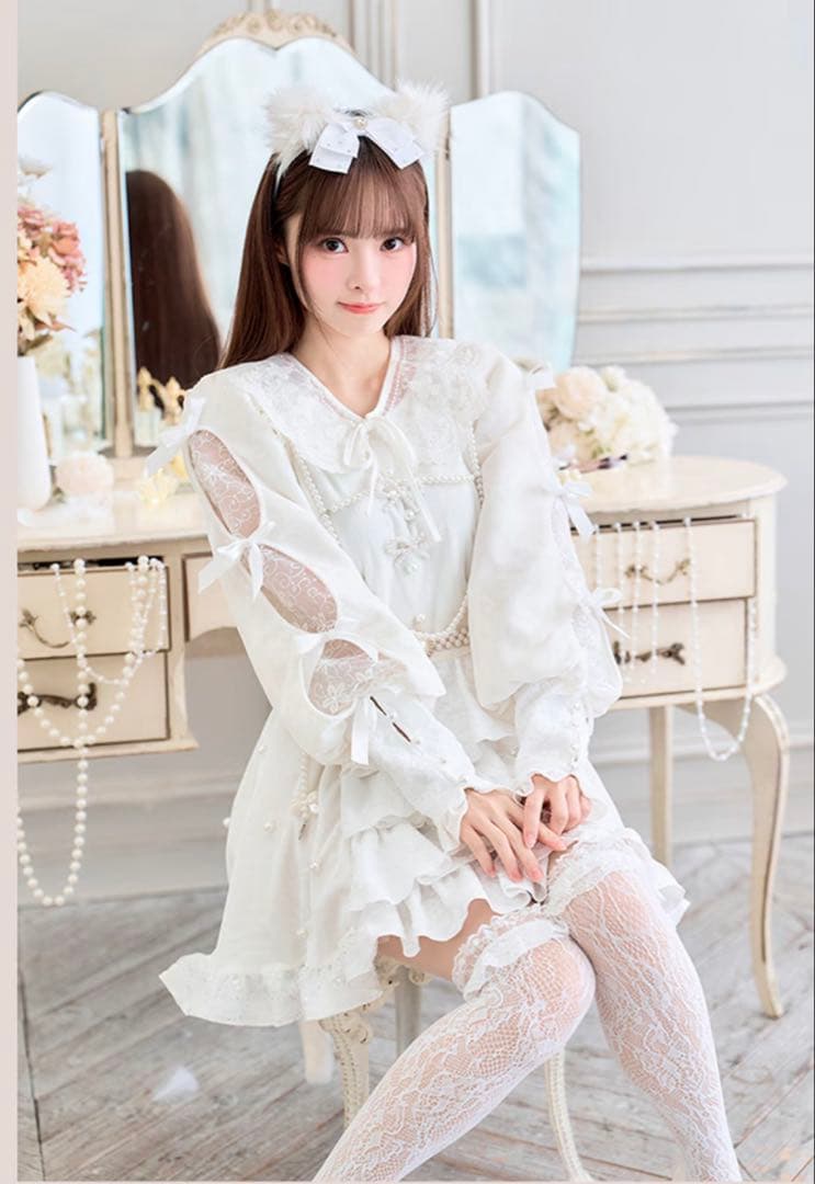 【藤咲凪着用】ピュアパールリリーキャット【Malymoon/マリームーン】