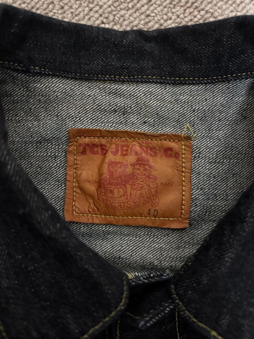 美品・希少赤タブ【TCB jeans S40's Jacket】サイズ40
