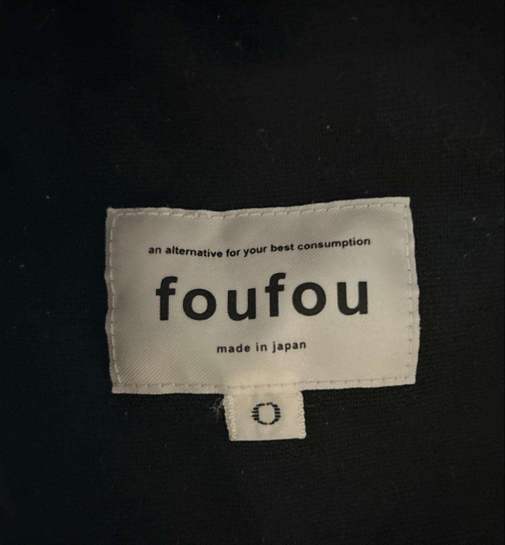 【0サイズ】foufou トラックポロワンピース