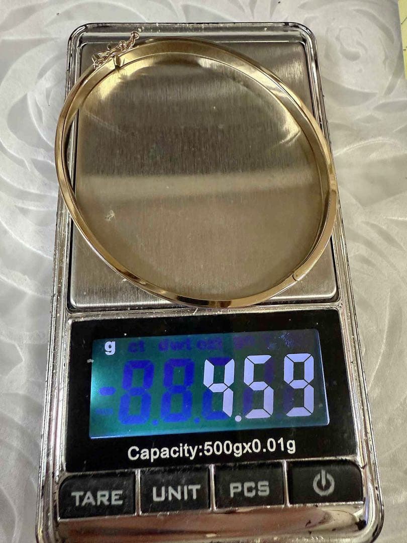 K18 バングルブレスレット