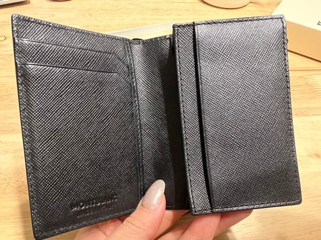 【新品】MONTBLANC モンブラン カードケース 名刺入れ　付属品付き