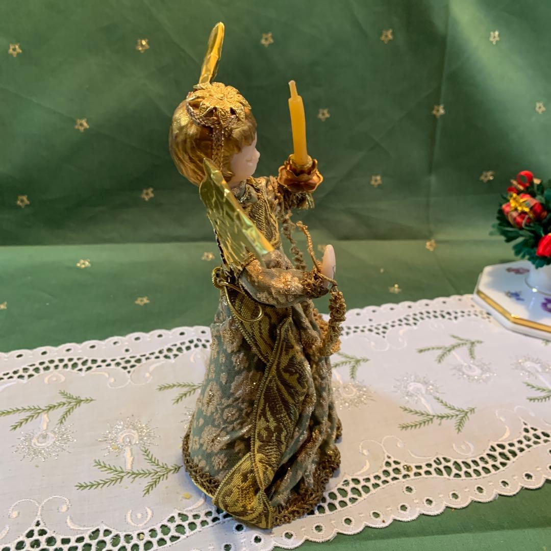 西ドイツ製　レア・ビンテージのkoestel社の蝋燭を持つ天使！可愛い！
