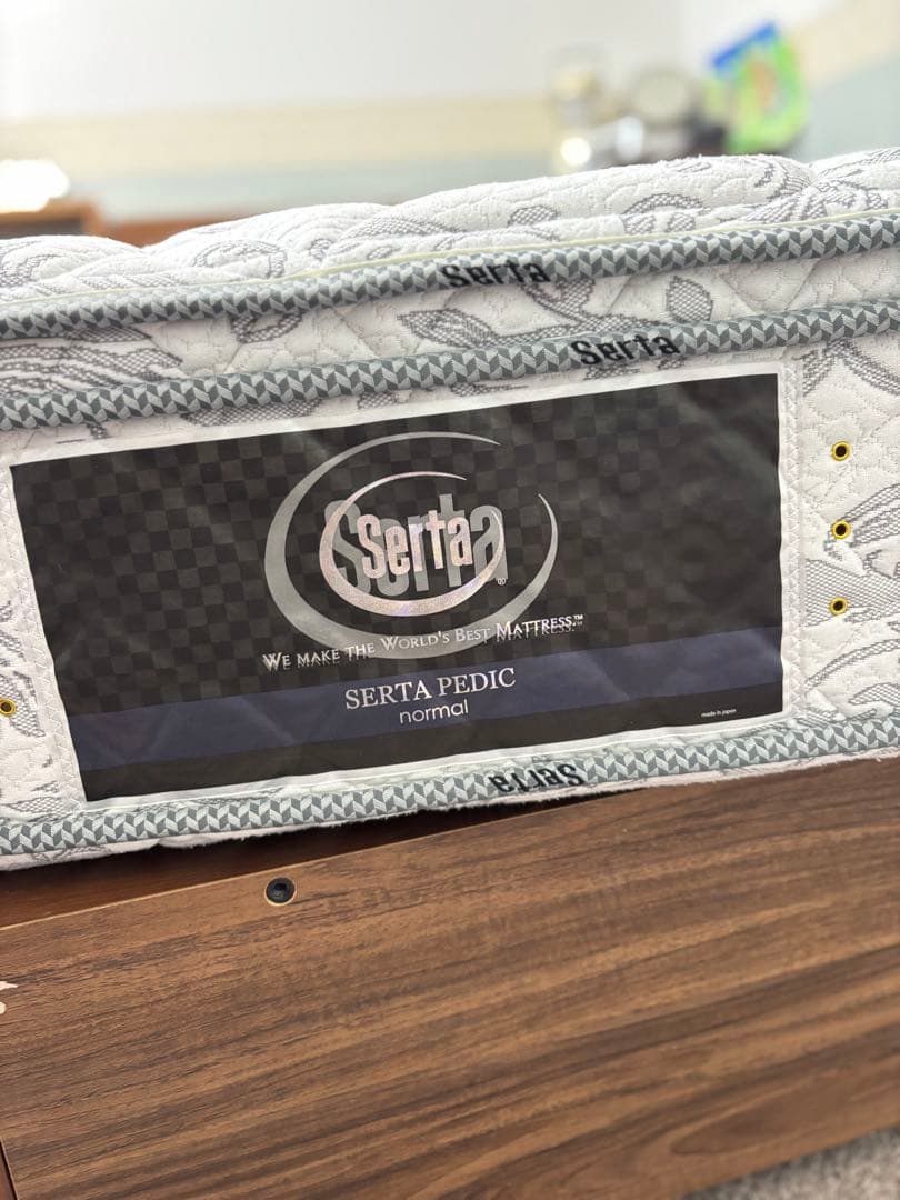 サータSerta Pedic セミシングル マットレス　送料込
