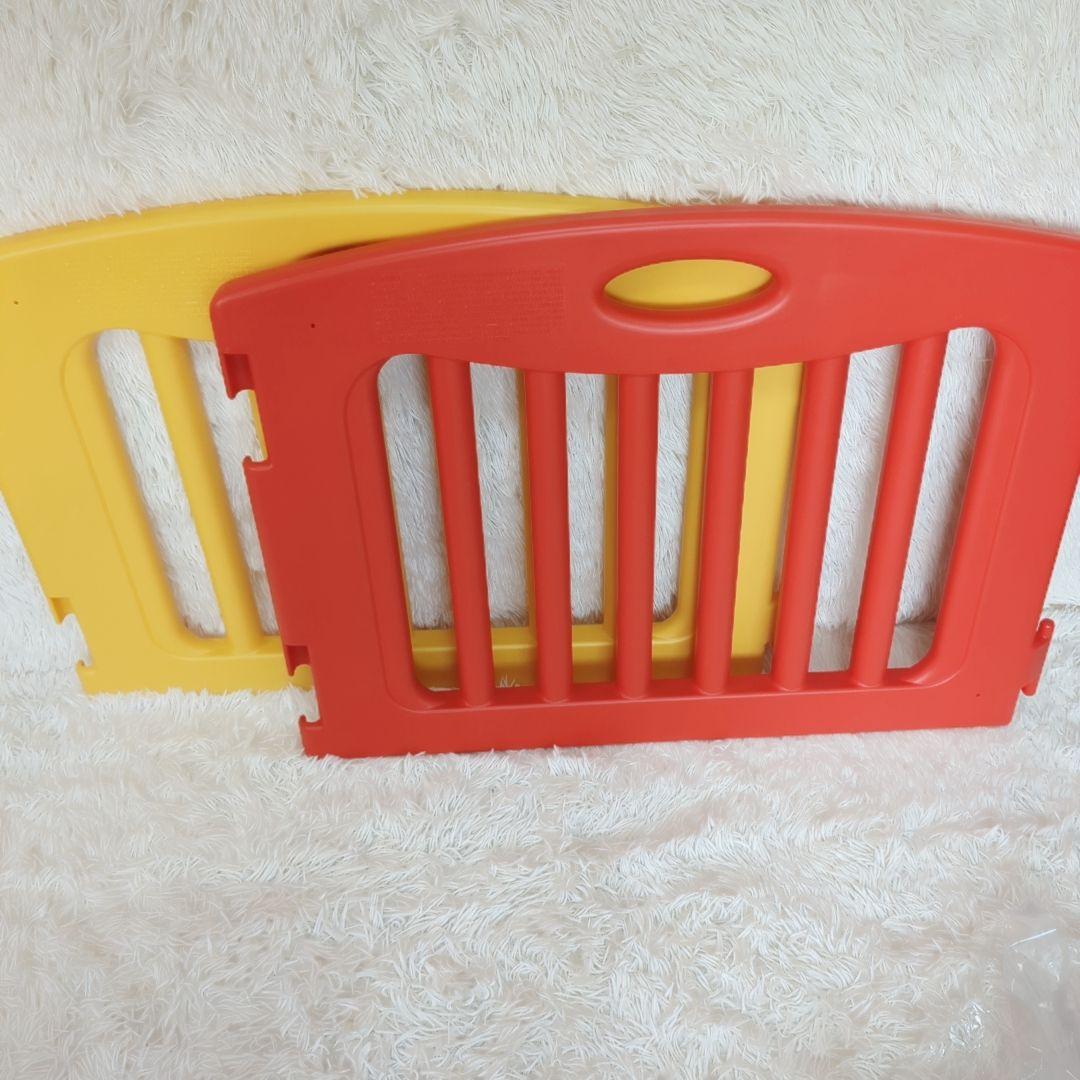 【美品】日本育児 キッズパーテーション 9枚 361cm　置き型　ベビーゲート