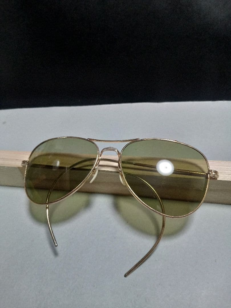推定60年代 ミリタリー ビンテージ パイロット サングラス ベトナム戦争