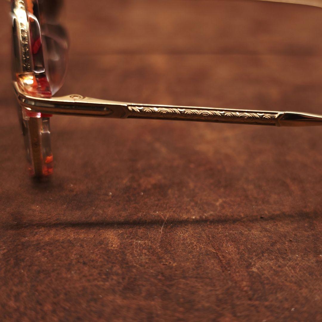 masunaga × kenzo　Mokko　サングラス　ハーフカラー度無し