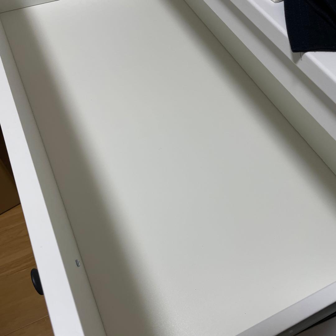 超美品　IKEA コッパン KOPPANG 3段チェスト　木製　ホワイト