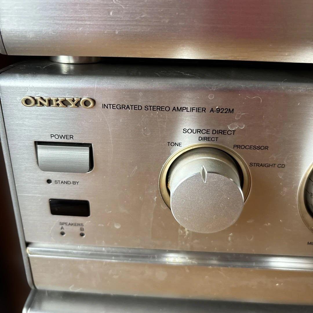 ONKYO ミニコンポ CDプレーヤー付き　ジャンク品