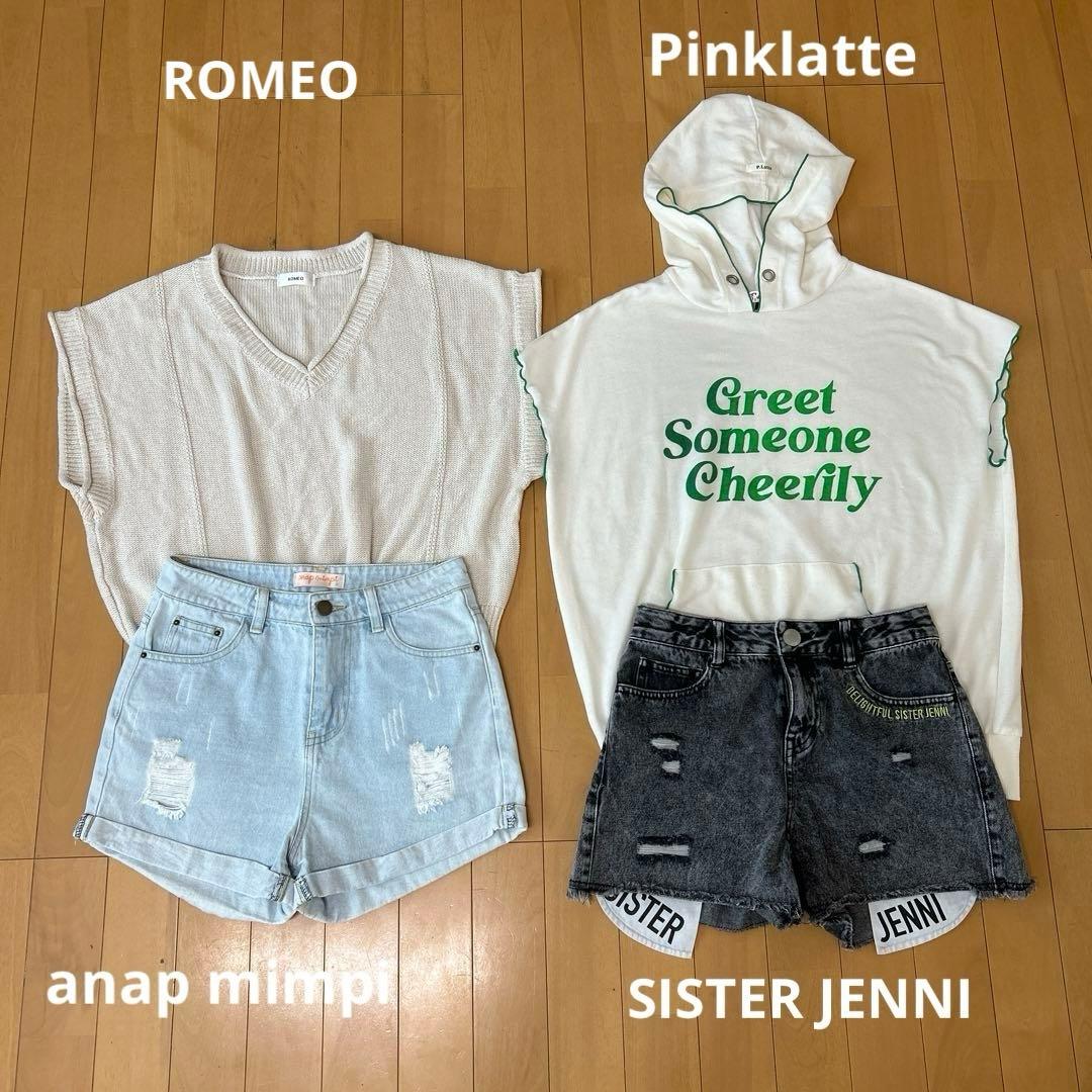 160cm女の子まとめ売りラブトキ.ピンクラテ.SISTERJENNI.WEGO