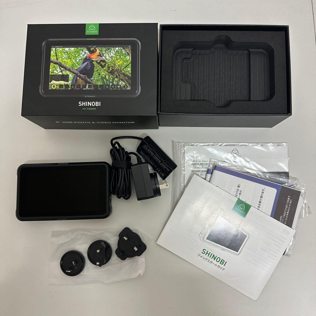 Atmos Shinobi 5.2インチ 4K外部モニター