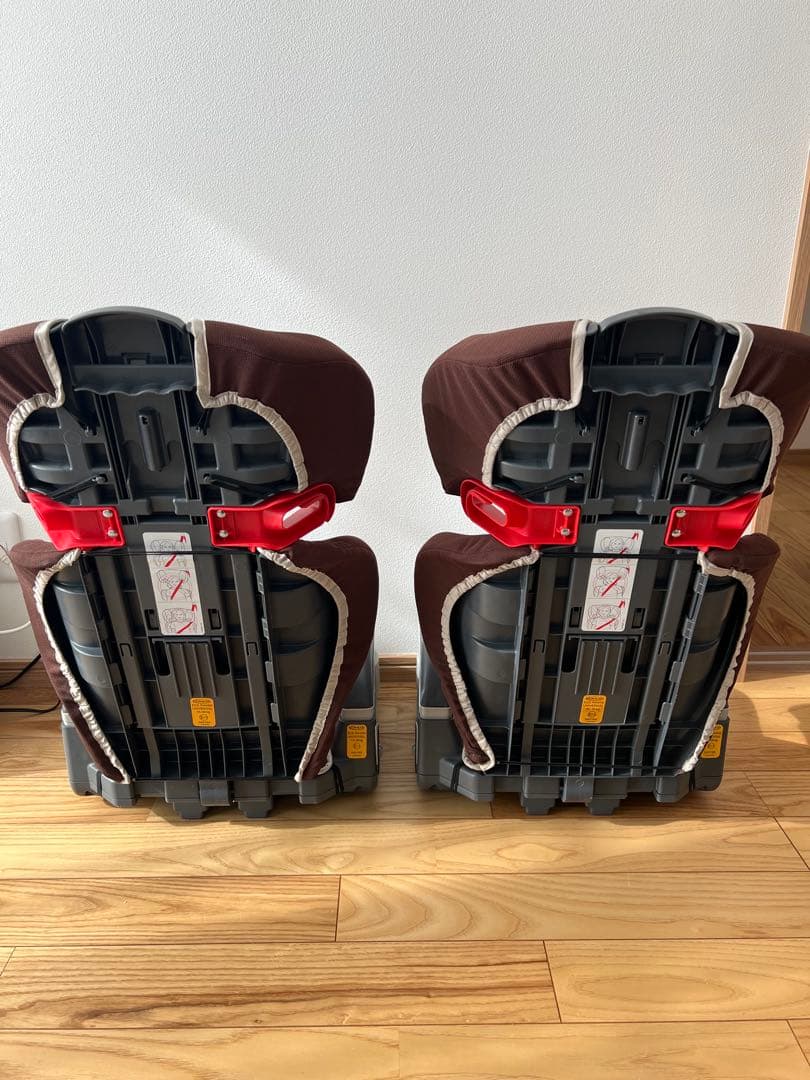GRACO ジュニアシート ブラウン 2個セット 双子