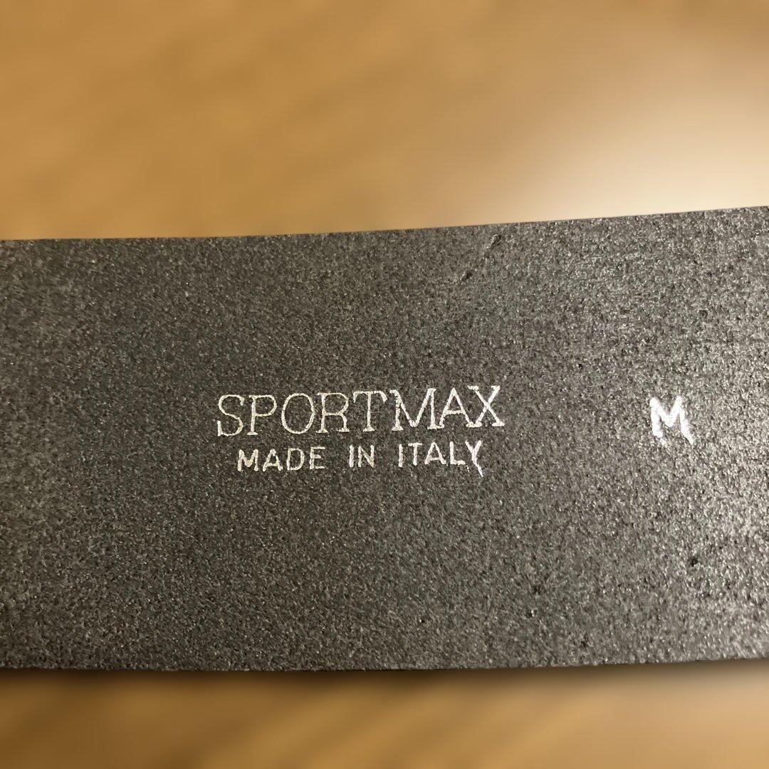 新品未使用　MaxMara ブラック ベルト