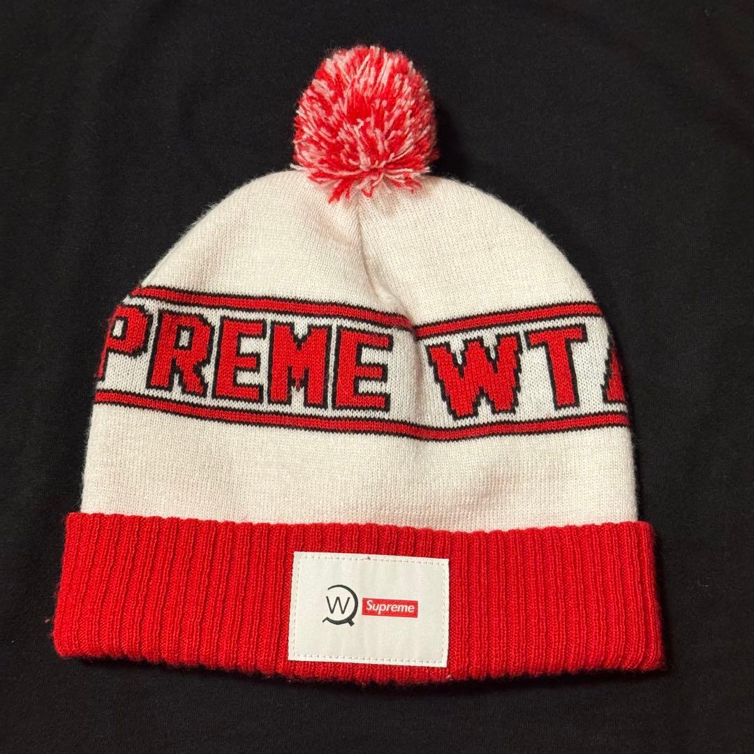 SUPREME WTAPS ビーニー ニット帽 赤NewJeans ヘリン着用
