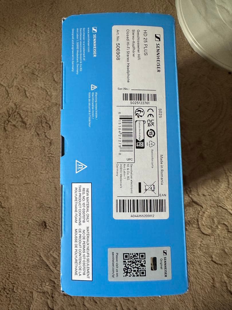 Sennheiser HD 25 PLUS 有線ヘッドセット