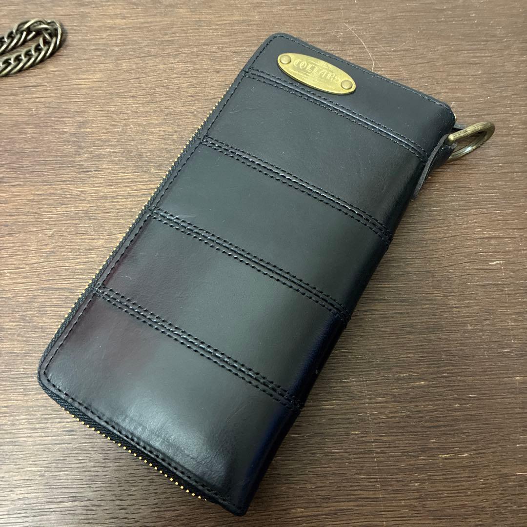 COLLARS カラーズ　プリズナーボーダーウォレット　チェーンウォレット