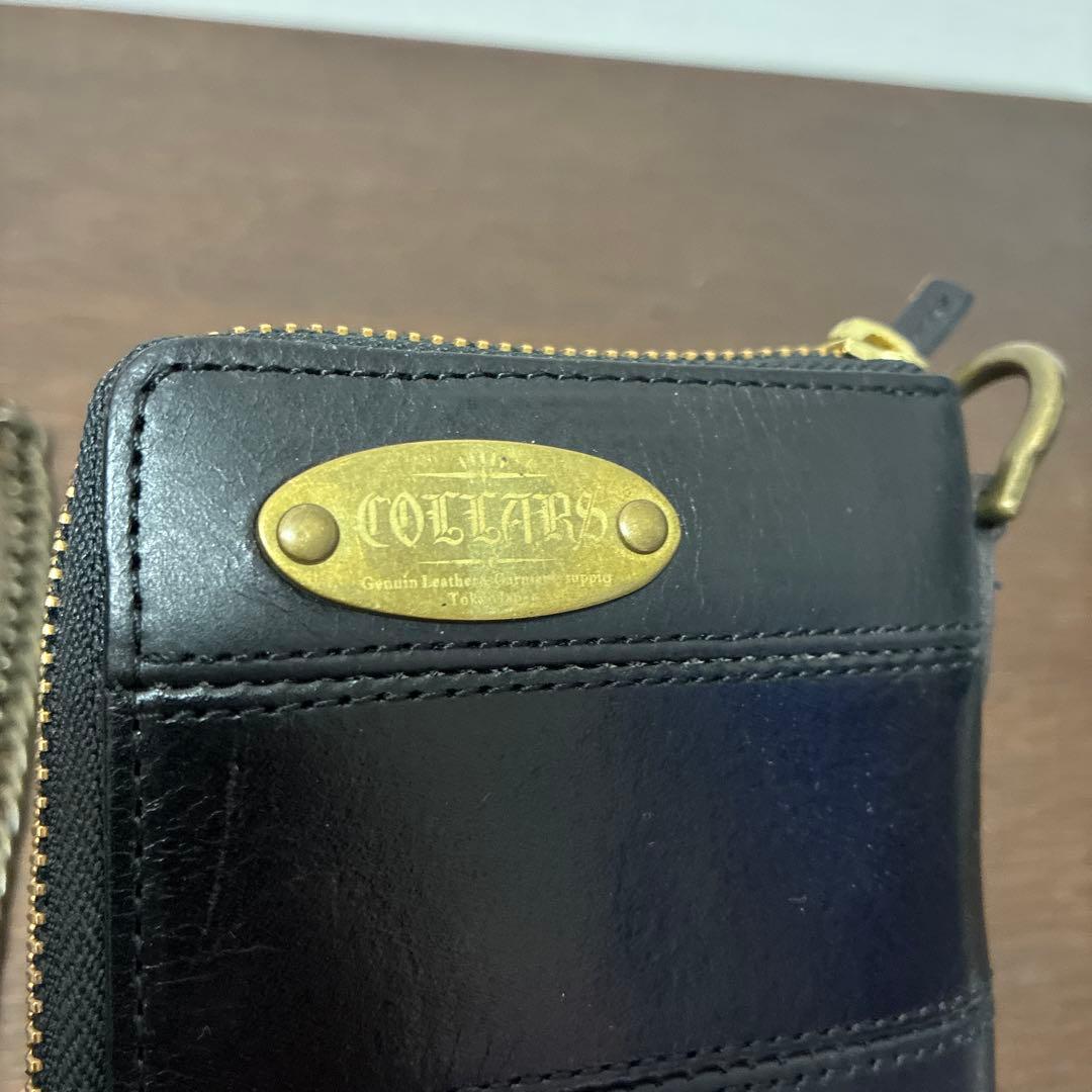 COLLARS カラーズ　プリズナーボーダーウォレット　チェーンウォレット