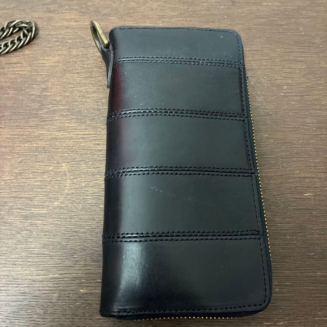 COLLARS カラーズ　プリズナーボーダーウォレット　チェーンウォレット