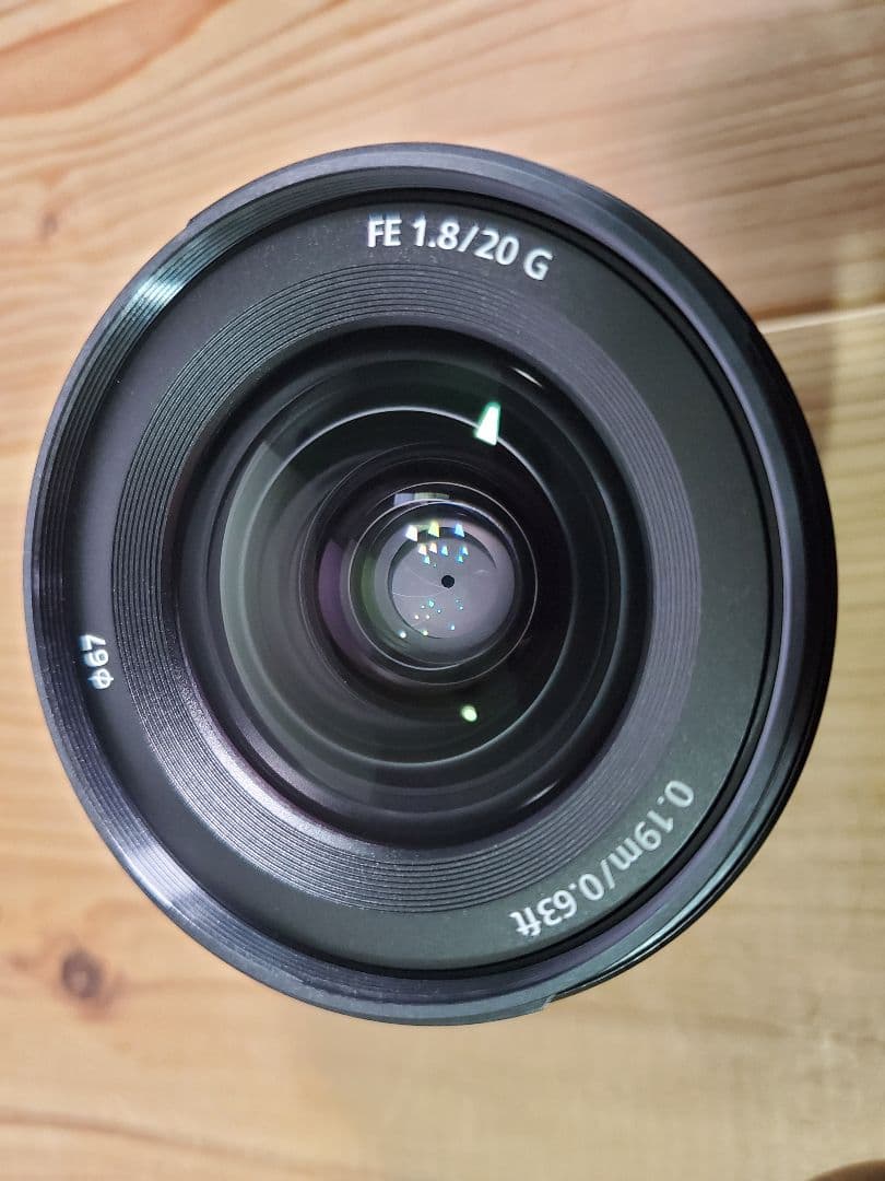 【極美品】 SONY FE 20mm F1.8 G SEL20F18G ソニー