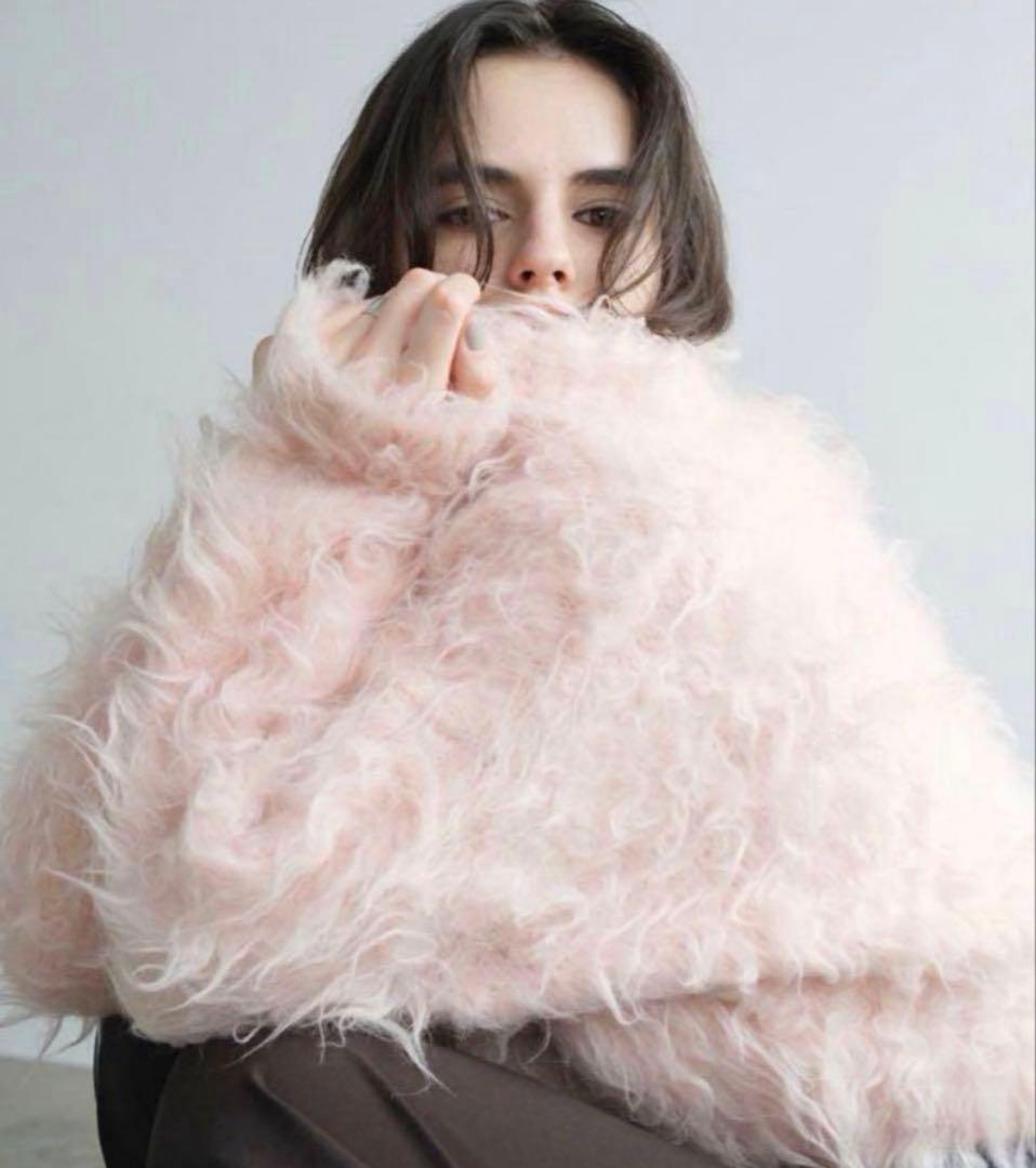 完売品♡定価3万 CLANE クラネ シャギーショートニットカーディガン 【M】