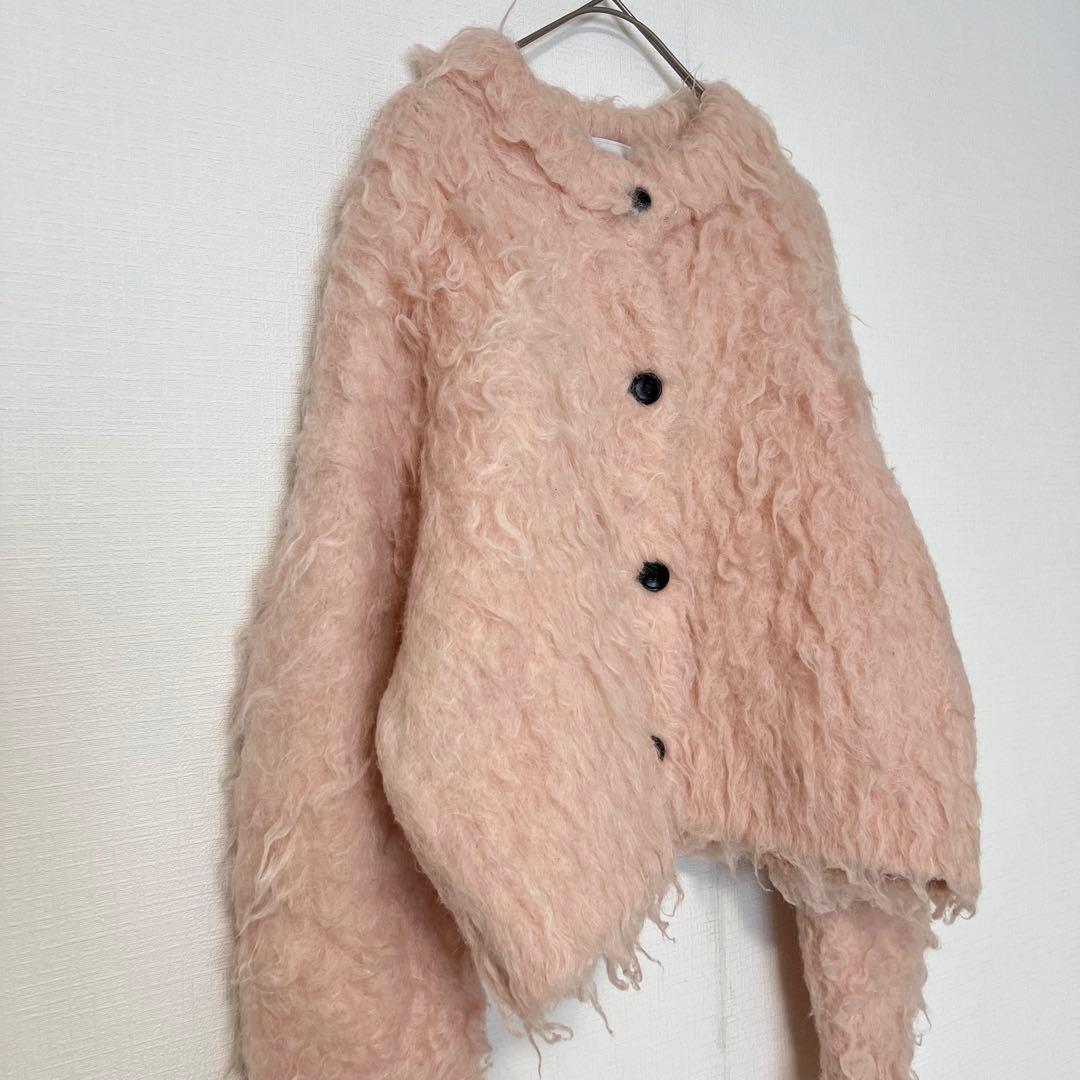 完売品♡定価3万 CLANE クラネ シャギーショートニットカーディガン 【M】