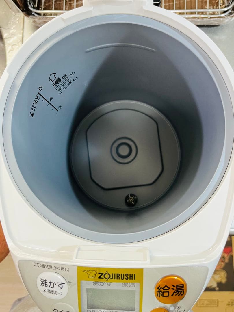 【美品】 象印電動ポット　5リットル　CD-PB50-HA グレー 2018年製