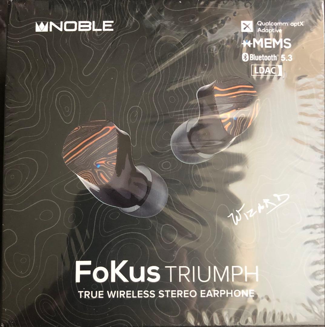 新品　保証付き　Noble Audio FoKus TRIUMPH イヤホン