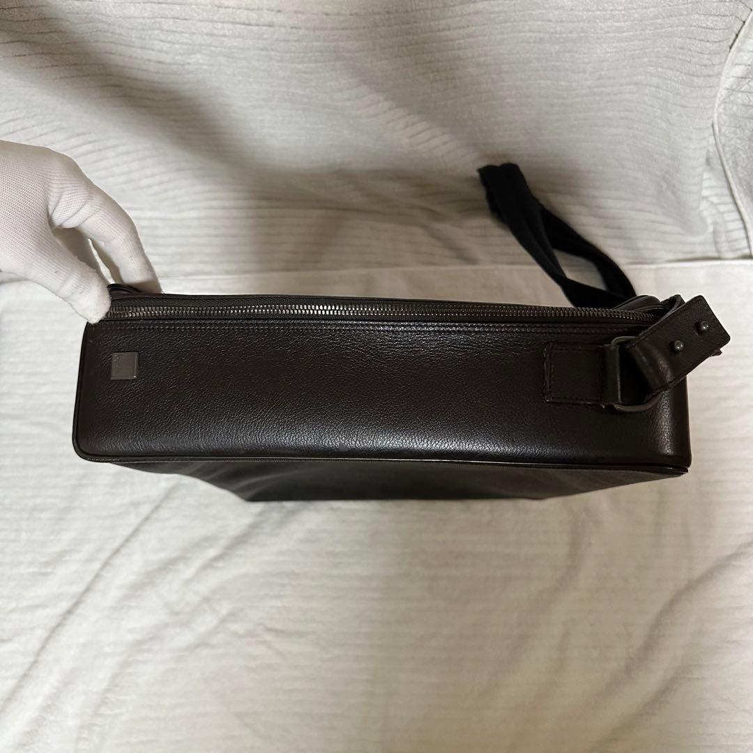 【美品】dunhill（ダンヒル） ブリーフケース 大容量 A4収納可 バッグ