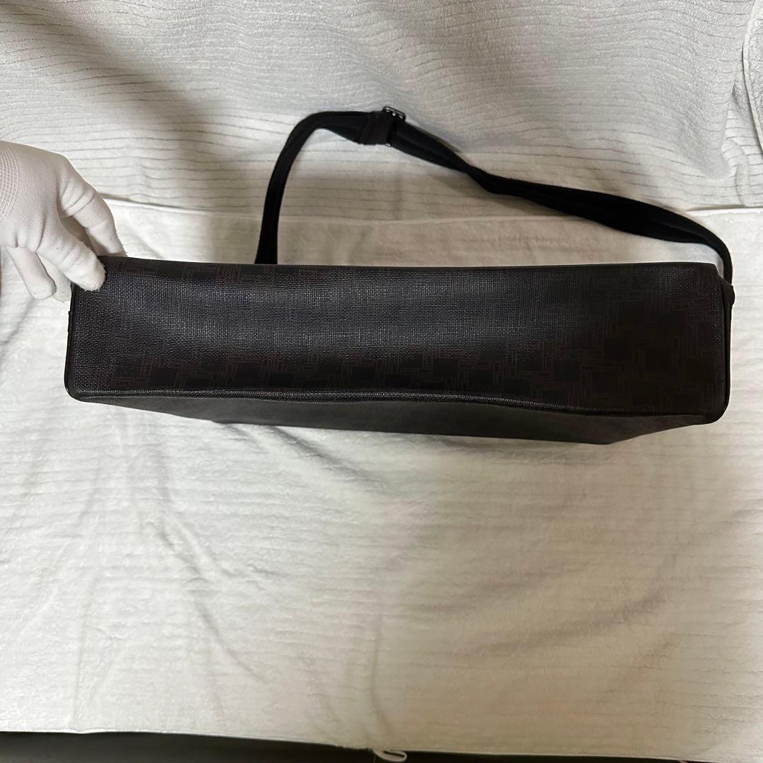 【美品】dunhill（ダンヒル） ブリーフケース 大容量 A4収納可 バッグ