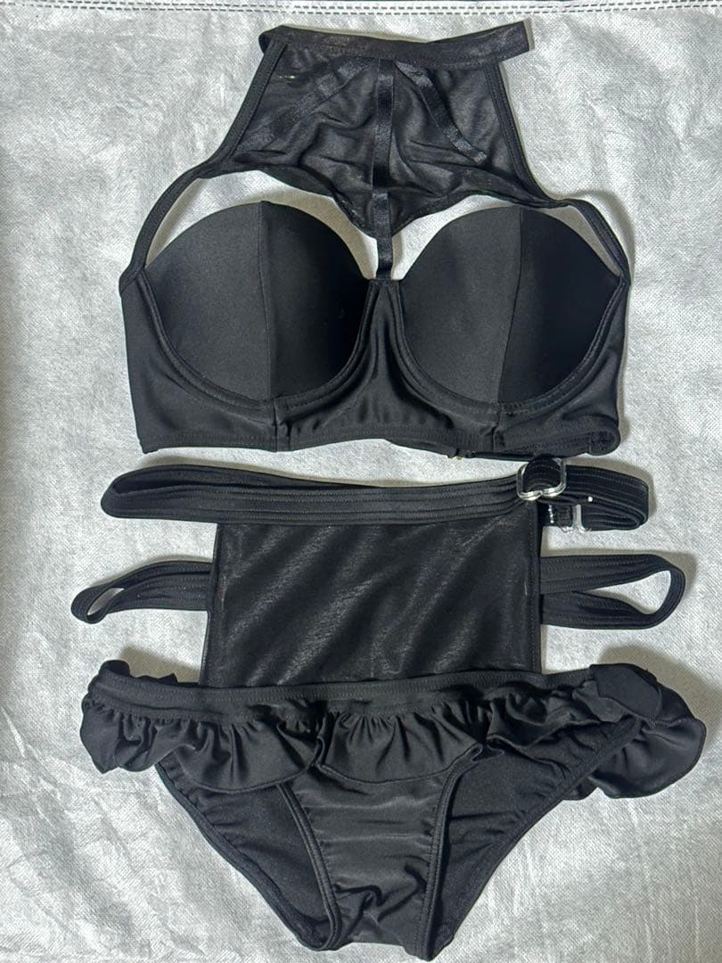 【セール中】パルフェット ビーチパーラーカジノ セパレート水着 ブラック