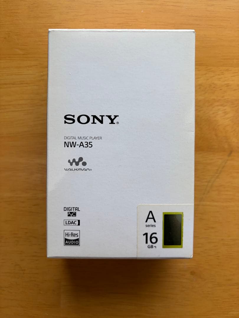SONY NW-A35 16GB デジタルオーディオプレーヤー