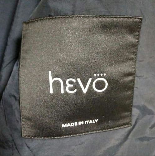 hevo ネイビー ダッフルコート 46サイズ