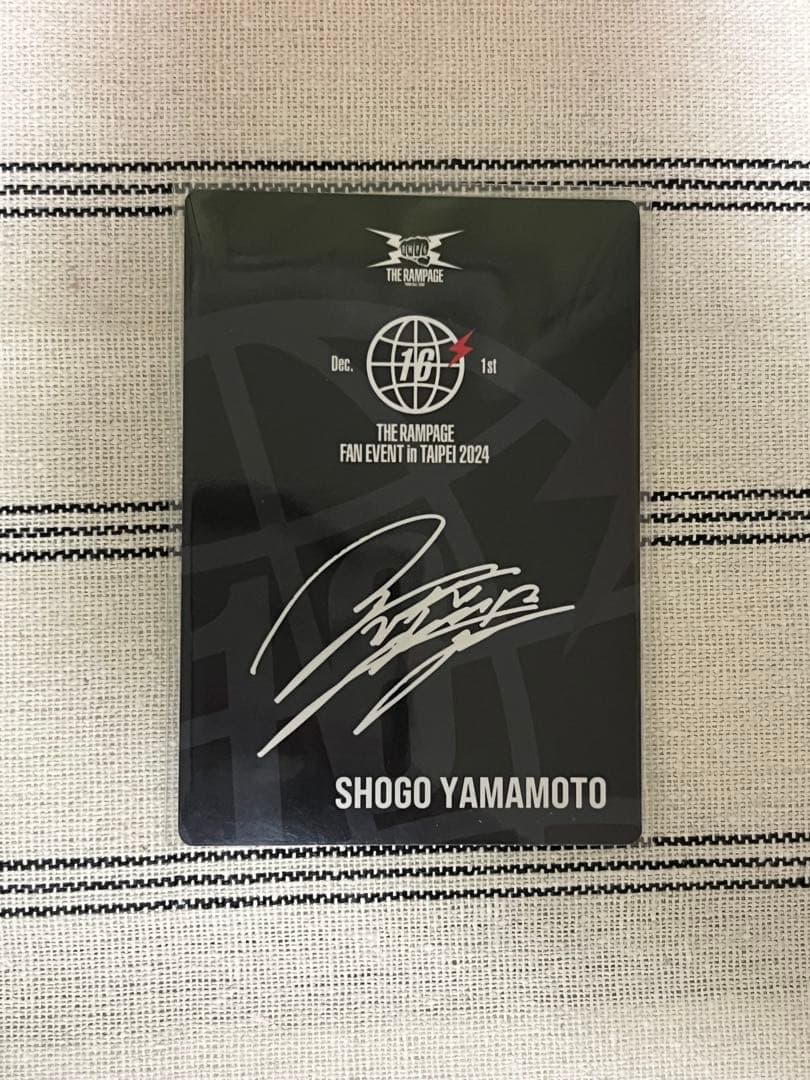 最終値下げ THERAMPAGE ランペ 山本彰吾 台湾 台北トレカ