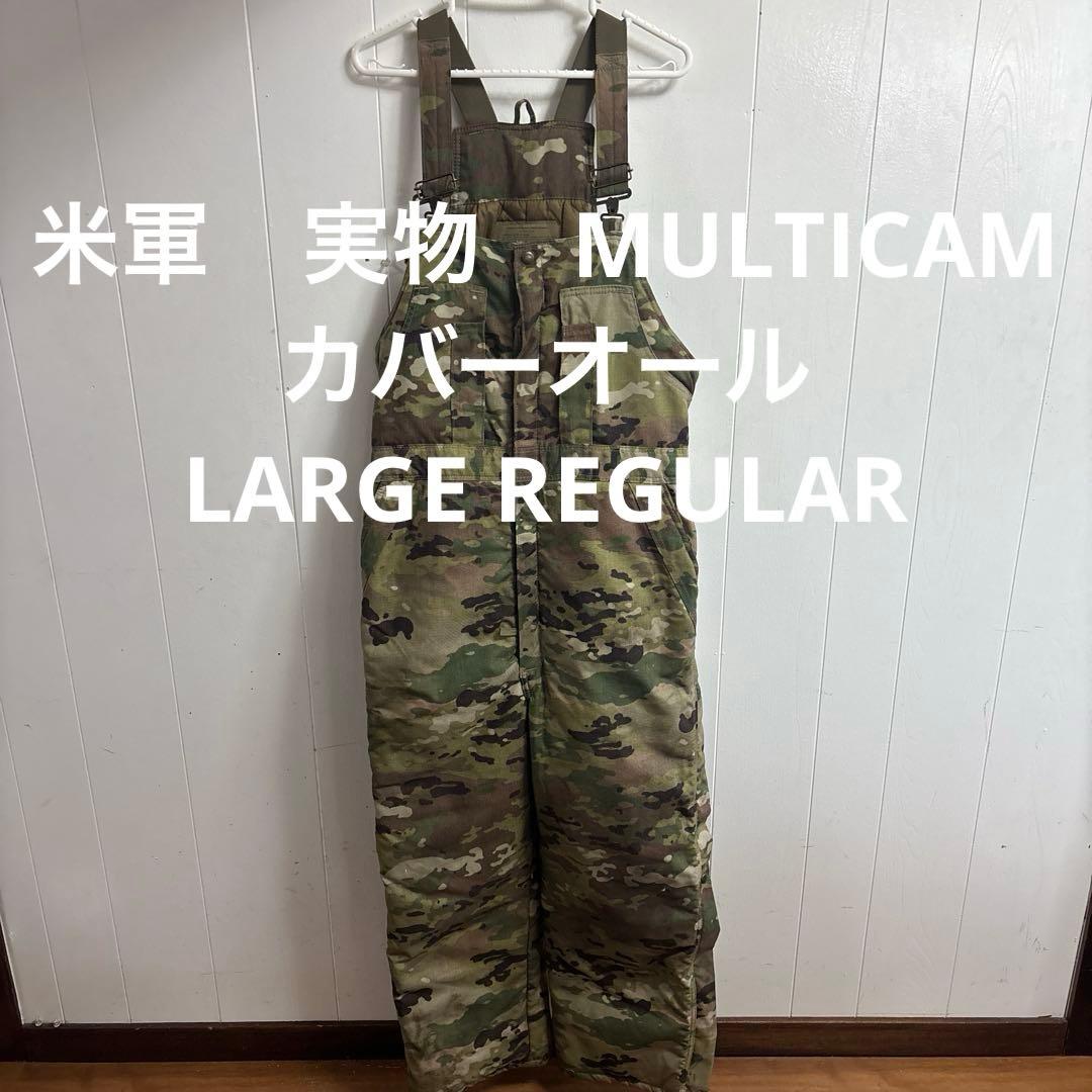 米軍　実物　MULTICAM カバーオール　LARGE REGULAR 送料無料