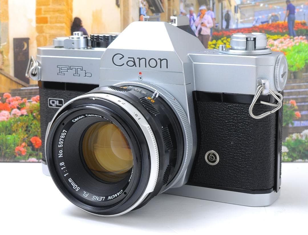 Canon FTb シルバー + FL50mm F1.8 動作品 キャノン
