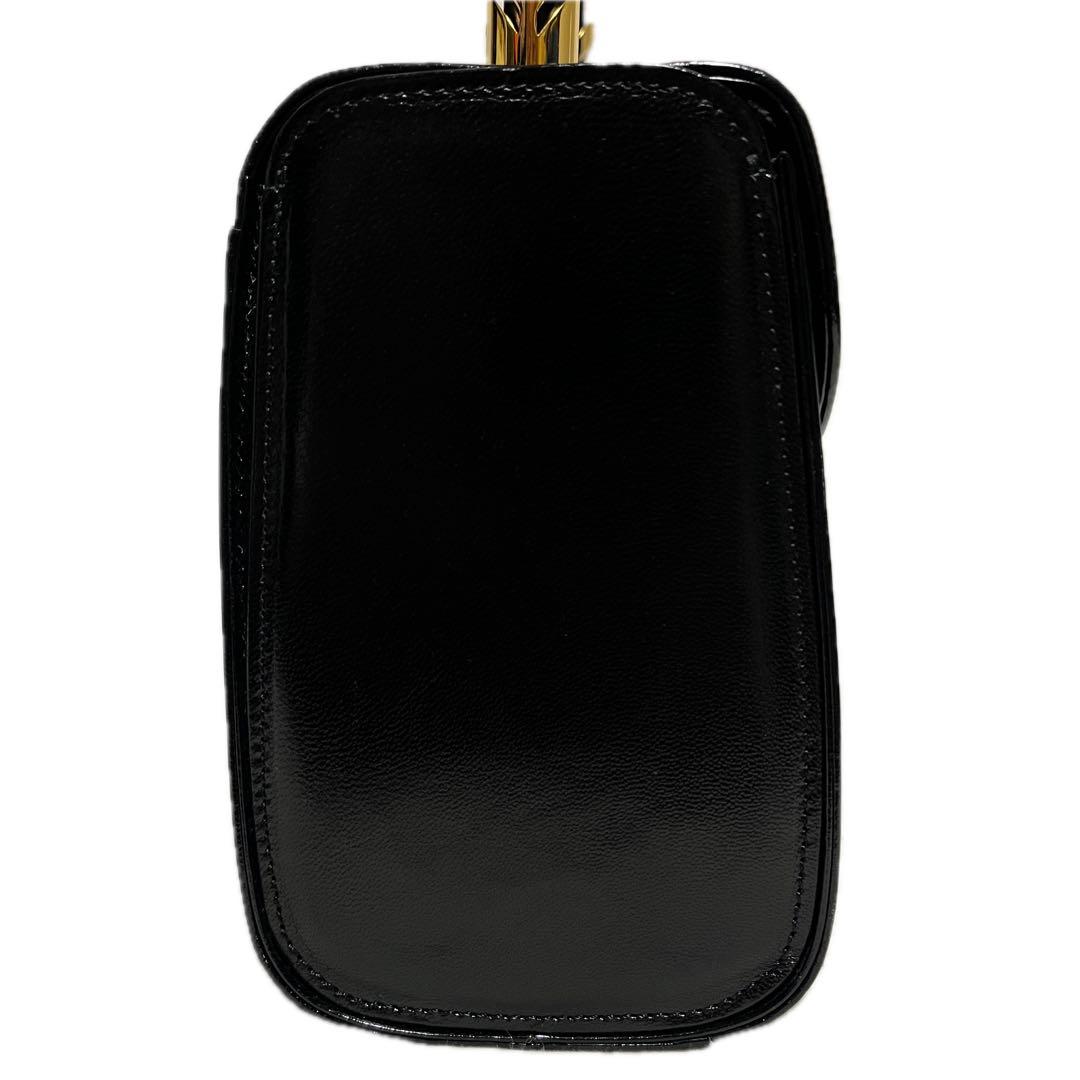 VALENTINO パーティバッグ 冠婚葬祭 合皮 ブラック ゴールド C35