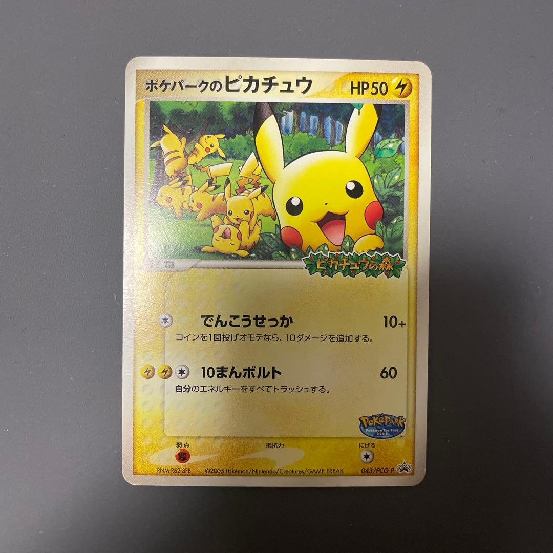 ポケパークのピカチュウ PROMO PCG-Pプロモカード 043/PCG-P