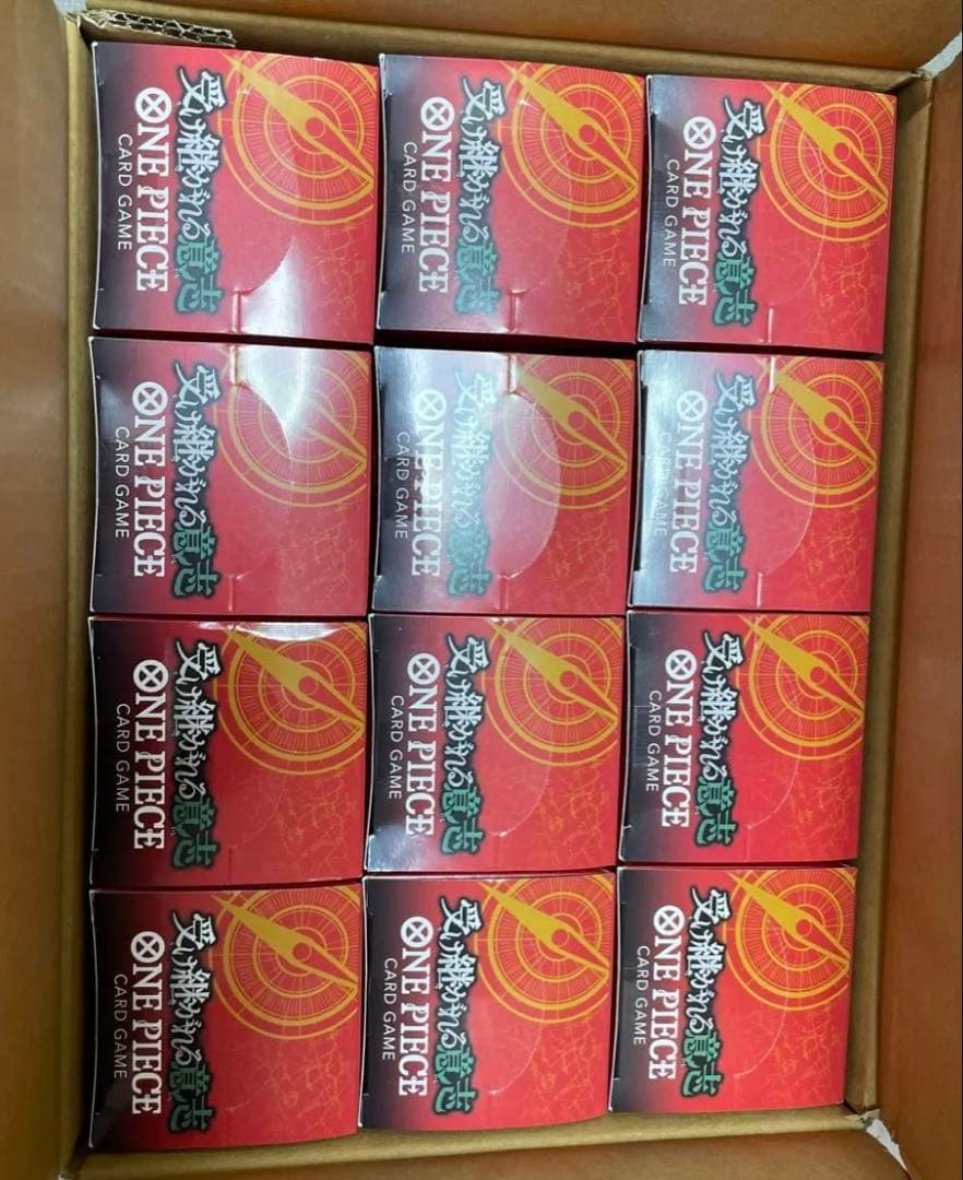 ワンピースカード OP-13 受け継がれる意思　12BOX テープ付き