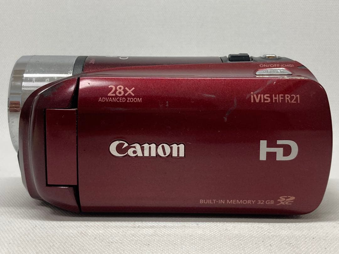 概ね美品　Canon　iVIS HF R21　ビデオカメラ　h02a124dd