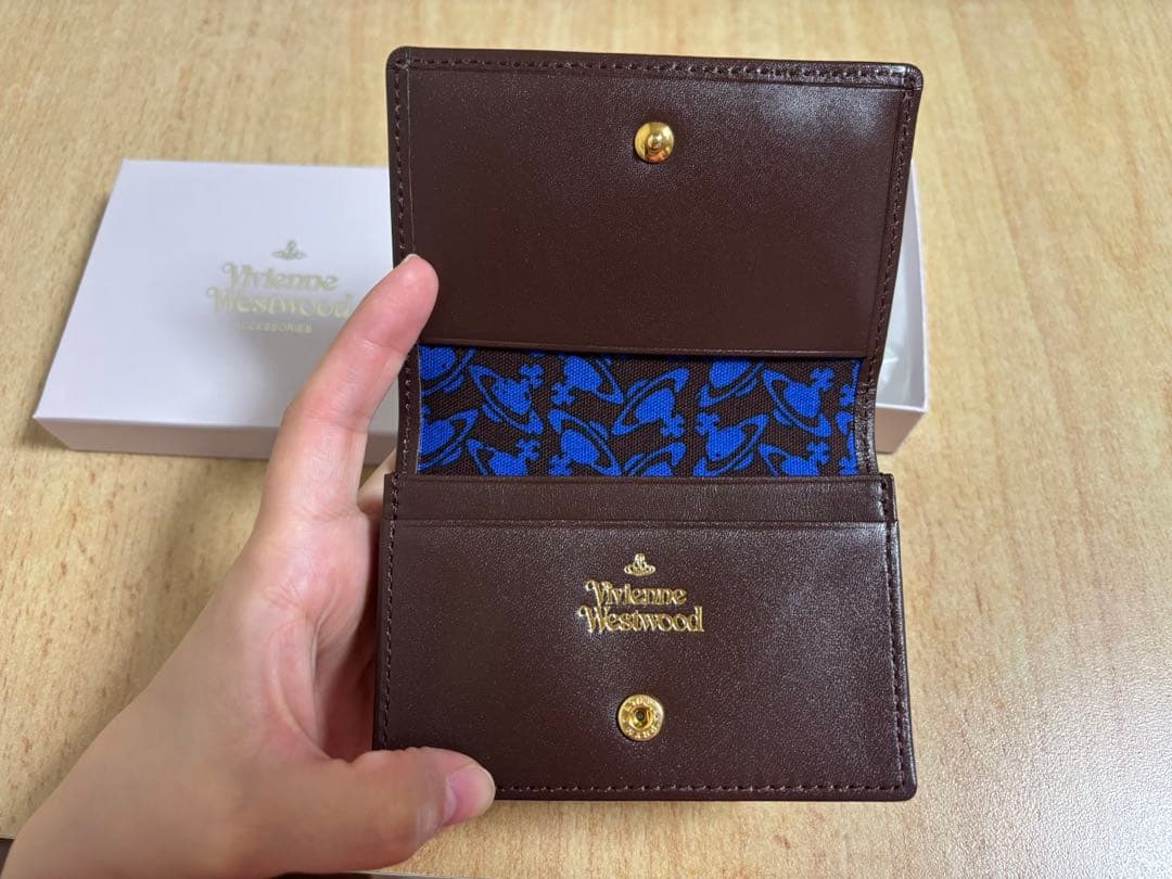 Vivienne Westwood ブラウン名刺入れ 新品未使用