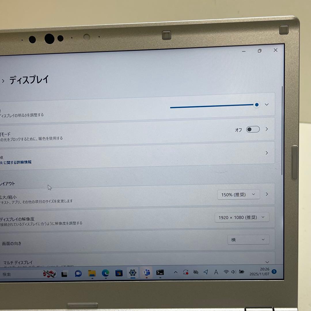 #435 Let’s Note CF-LV1 i5-1135G7Office付き