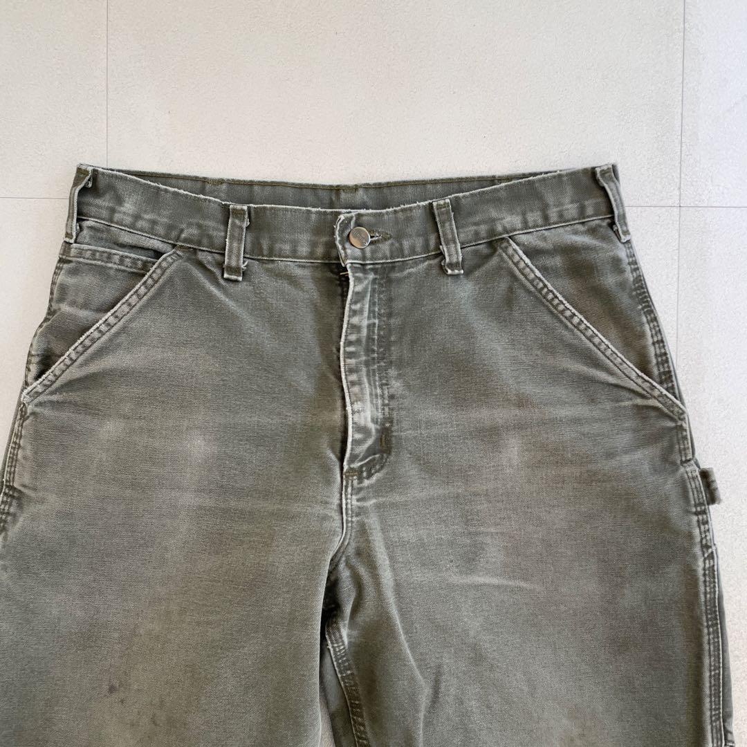 カーハート シングルニー パンツ カーキ mos 32