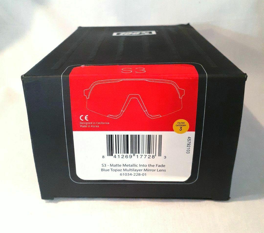 100% S3 ブルートパーズ ワンハンドレッド サングラス