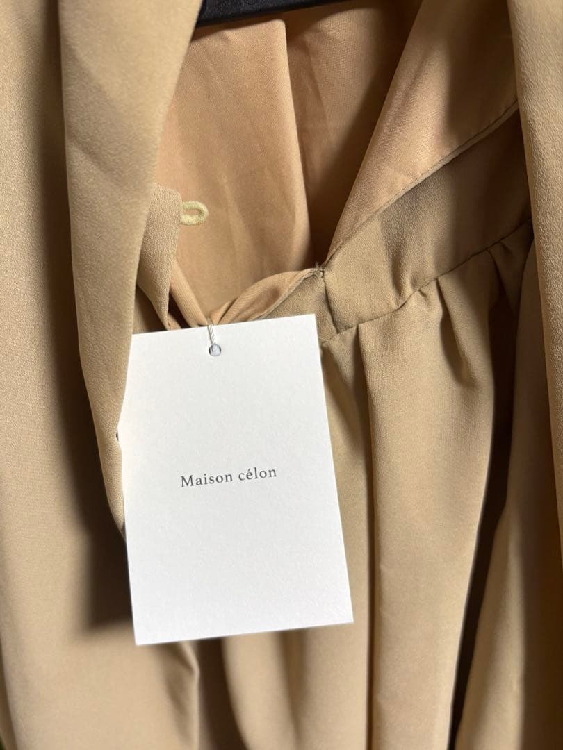 トップス ceilon chiffon tie blouse