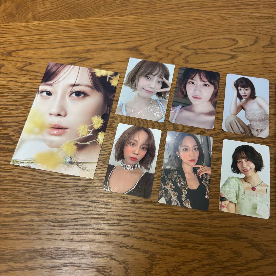 【まとめ売り】KARA ヨンジ トレカセット（10枚）+ポストカード（1枚）