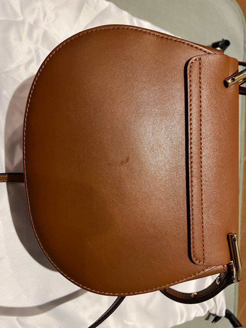 クロエ　スエードレザーラウンドバッグ