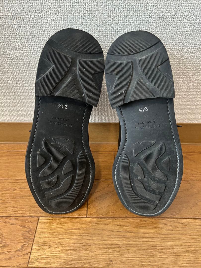 REGAL リーガル　Uチップシューズ　シャンボード　24 1/2